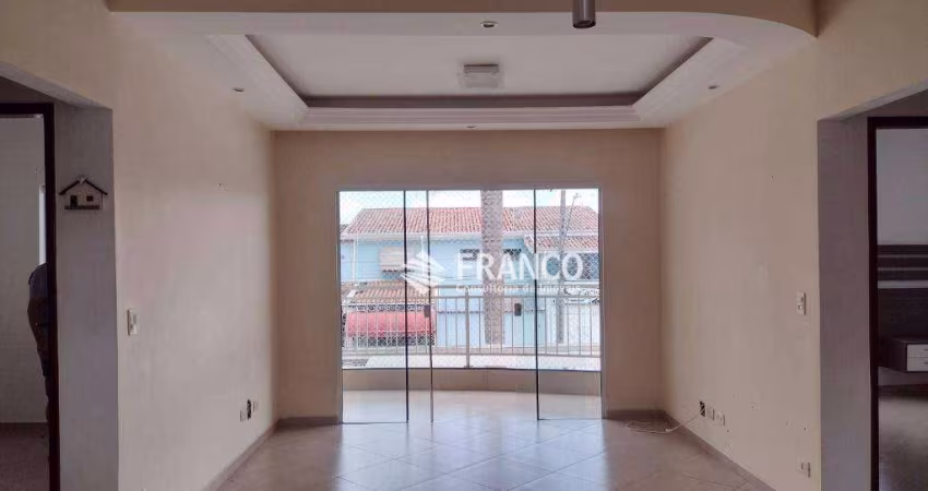 Apartamento com 3 dormitórios à venda, 85,75m² - Estiva - Taubaté/SP