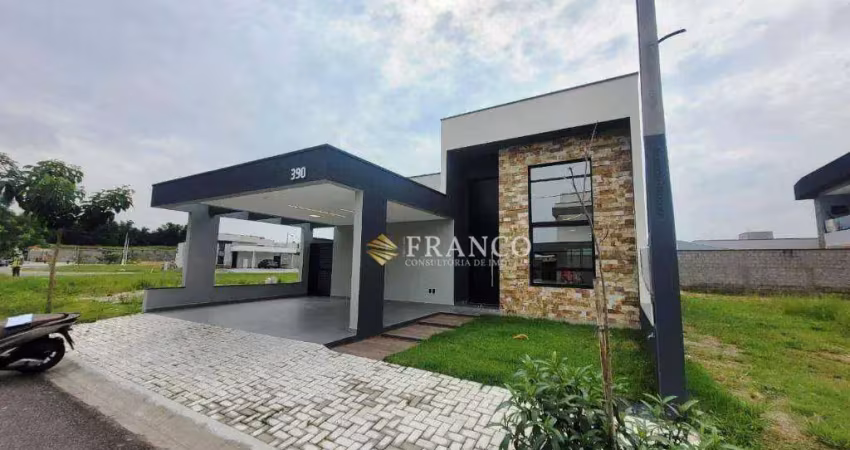 Casa com 3 dormitórios à venda, 141 m² - pérola do vale - tremembé/sp
