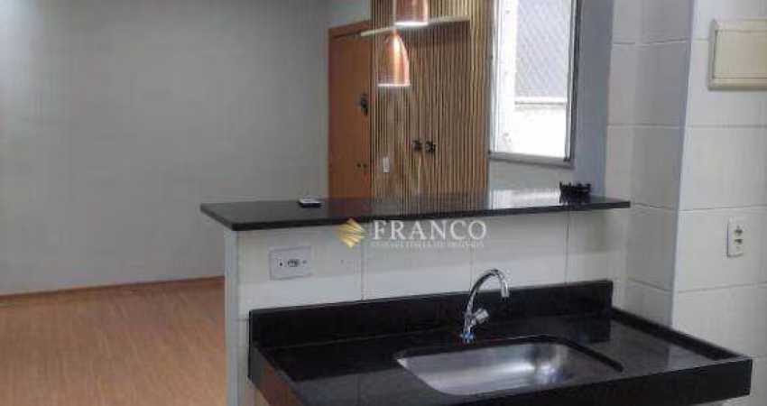 Apartamento com 2 dormitórios, 44 m² - venda por R$ 200.000,00 ou aluguel por R$ 1.360,00/mês - Jardim Gurilândia - Taubaté/SP