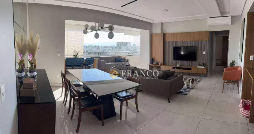 Apartamento com 3 dormitórios à venda, 142 m² - Edifício Grand Terrace - Taubaté/SP