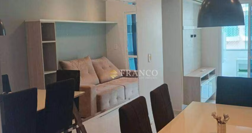 Apartamento com 3 dormitórios para alugar, 72 m² - Flamboyant - Taubaté/SP