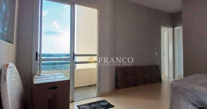 Apartamento com 2 dormitórios à venda, 63 m² - Parque Senhor do Bonfim - Taubaté/SP