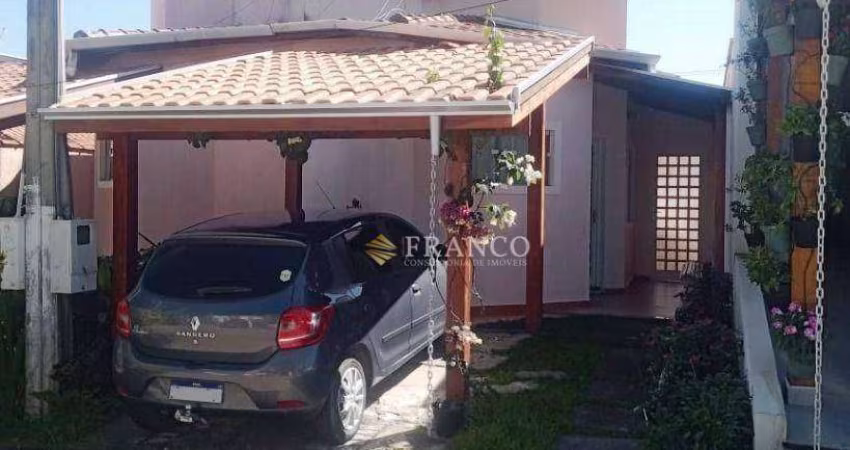 Casa com 2 dormitórios para alugar, 68 m² - Condomínio Vila Verde - Taubaté/SP