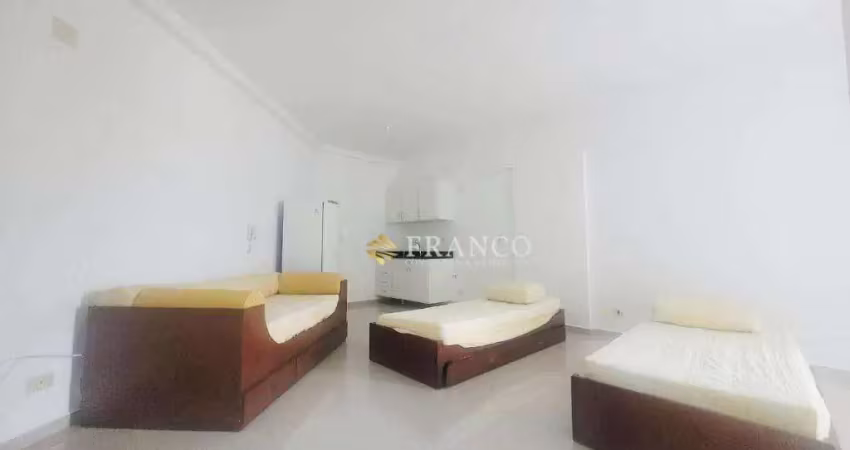 Kitnet com 1 dormitório para alugar, 31 m² por r$ 1.569,31/mês - centro - taubaté/sp