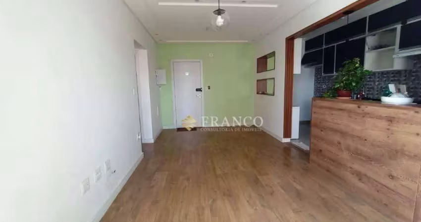 Apartamento com 2 dormitórios para alugar, 76 m² - vila jaboticabeira - taubaté/sp