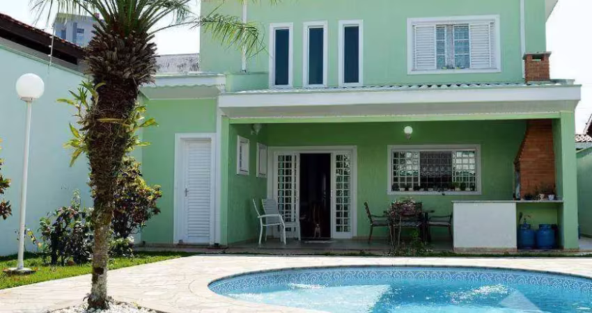 Lindo sobrado com 4 dormitórios à venda e para locação, 332 m² - jardim das nações - taubaté/sp