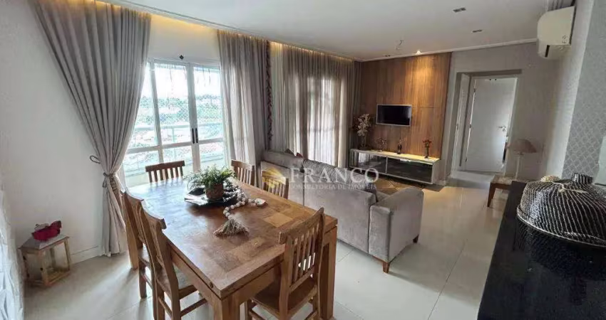Apartamento com 2 dormitórios para alugar, 75,28m² - jardim das nações - taubaté/sp