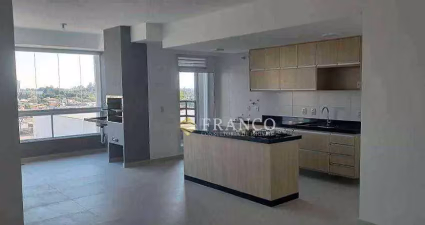 Apartamento com 3 dormitórios para alugar, 119m² - vila costa - taubaté/sp