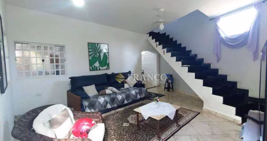 Sobrado com 2 dormitórios para alugar, 55 m² - jardim gurilândia - taubaté/sp