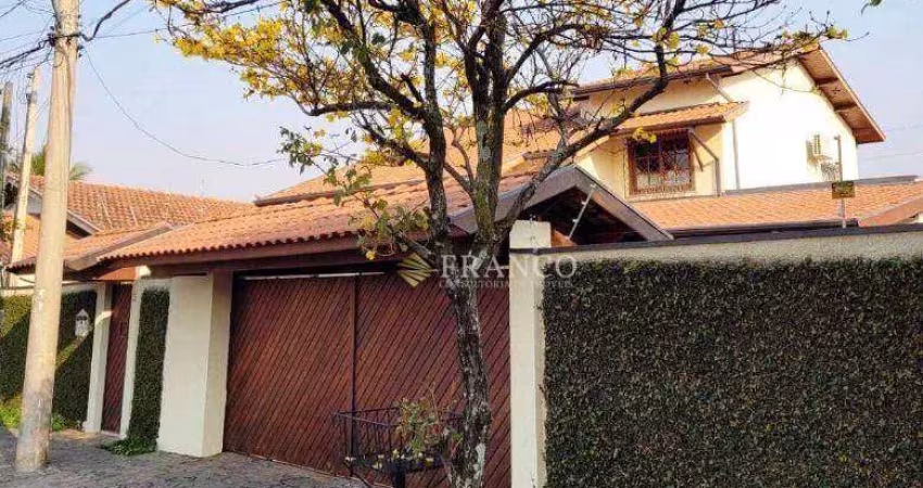 Sobrado com 5 dormitórios à venda, 460 m² - parque das flores - taubaté/sp