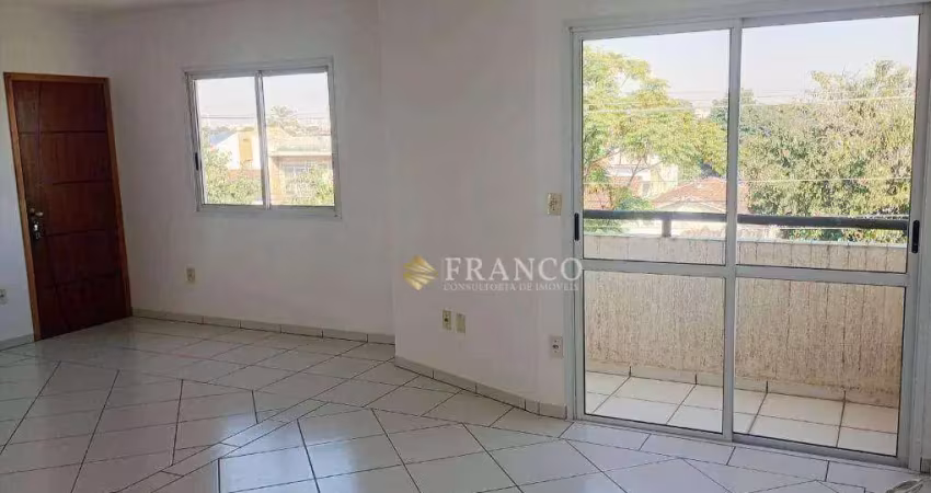Apartamento com 3 dormitórios para alugar, 119 m² - areão - taubaté/sp