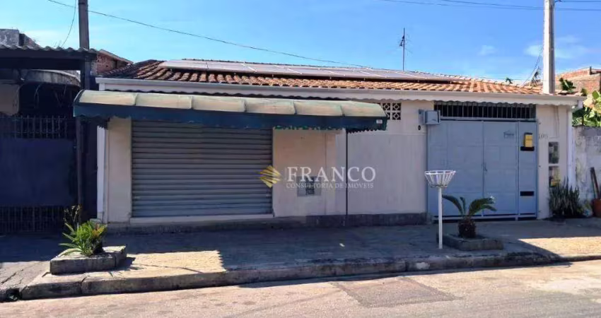 Casa com 2 dormitórios e ponto comercial à venda, 240 m² - parque senhor do bonfim - taubaté/sp