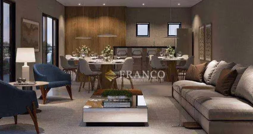 Apartamento com 2 dormitórios à venda, 75,50m² - jardim das nações - taubaté/sp