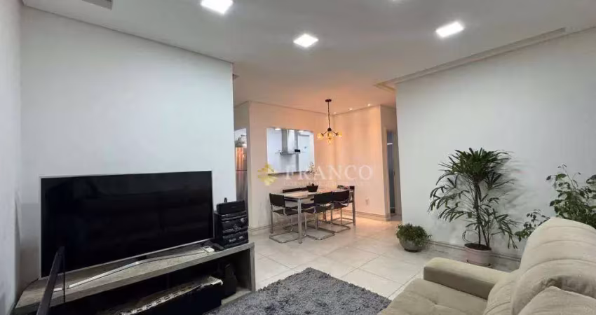 Apartamento com 2 dormitórios para alugar, 63 m² - vila são josé - taubaté/sp