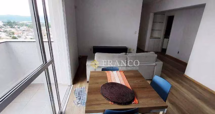Apartamento com 2 dormitórios, 74 m² - venda ou aluguel - barranco - taubaté/sp
