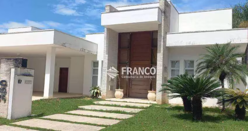 Casa com 5 dormitórios à venda e locação, 638,30m² - condomínio vale do sol - tremembé/sp
