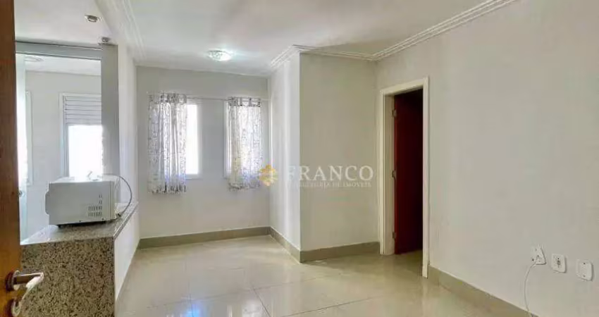 Apartamento com 1 dormitório à venda, 35 m² - centro - taubaté/sp