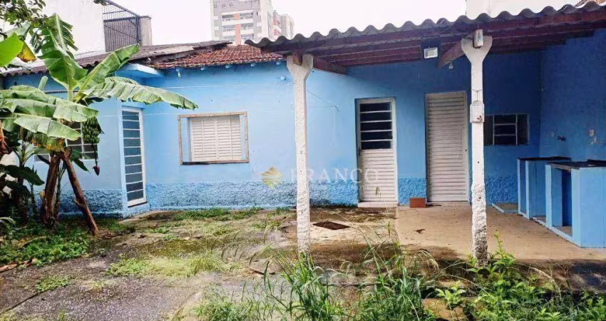 Casa de fundos com 1 dormitório à venda, em amplo lote - jardim das nações - taubaté/sp
