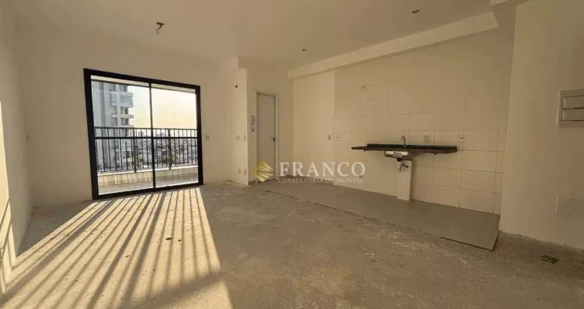 Apartamento com 1 dormitório à venda, 39,14m² - edifício spot residence - taubaté/sp