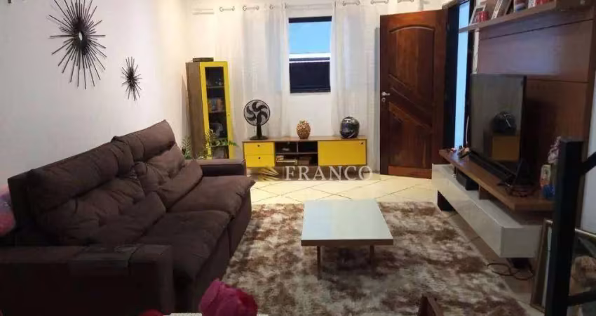 Sobrado com 3 dormitórios à venda, 188,42m² - residencial são charbel - taubaté/sp