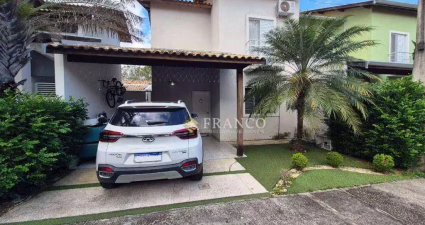 Sobrado com 3 dormitórios para alugar, 108 m² - condomínio veredas - taubaté/sp
