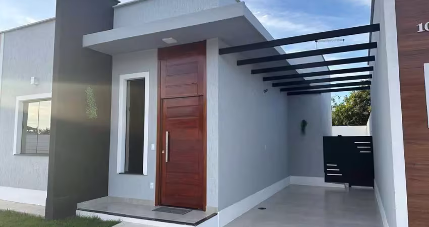 Casa parcialmente mobiliada na pontinha, araruama/rj