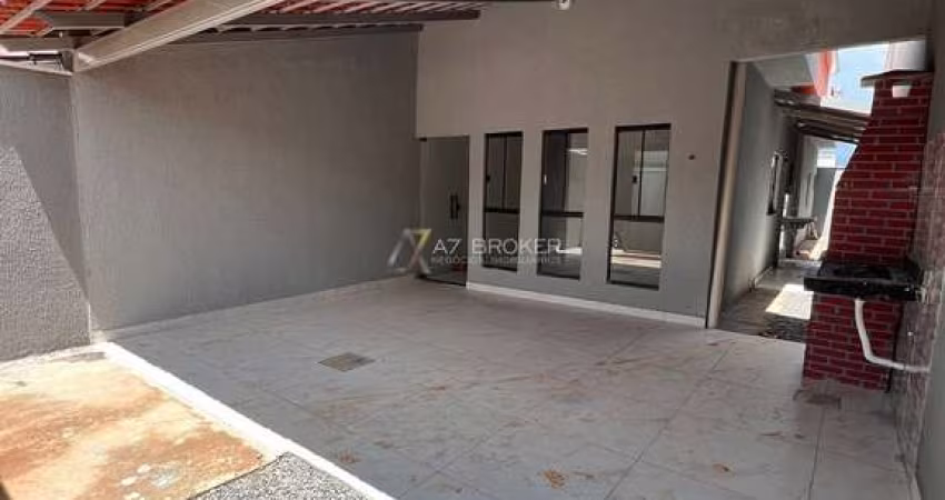 CASA 2 QUARTOS SENDO 1 SUÍTE - RESIDENCIAL ZÉLIA NUNES