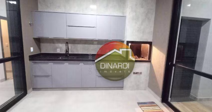 Casa com 3 dormitórios à venda, 172 m² por R$ 1.290.000,00 - Vivendas da Mata - Ribeirão Preto/SP