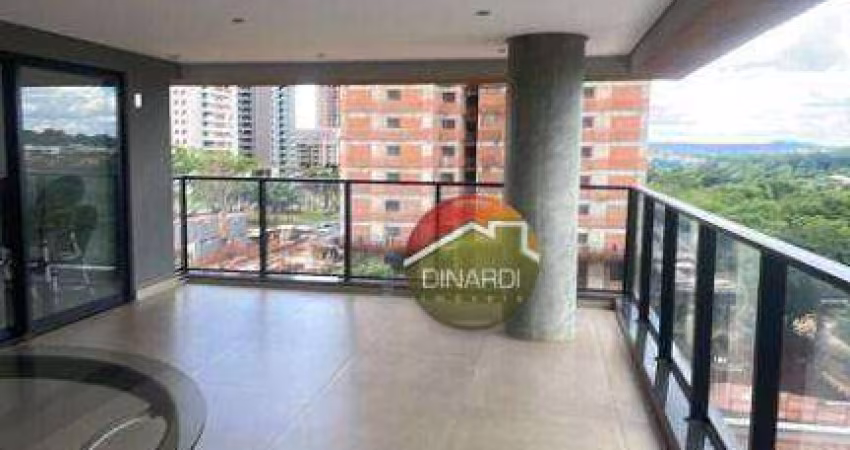 Apartamento com 4 dormitórios para alugar, 298 m² por R$ 16.000,02/mês - Jardim Ilhas do Sul - Ribeirão Preto/SP