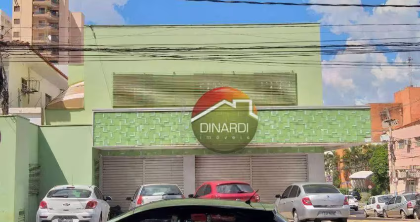 Salão para alugar, 250 m² por r$ 15.553,01/mês - centro - ribeirão preto/sp