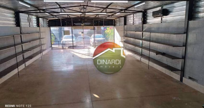 Salão para alugar, 170 m² por R$ 7.470,01/mês - Jardim Irajá - Ribeirão Preto/SP