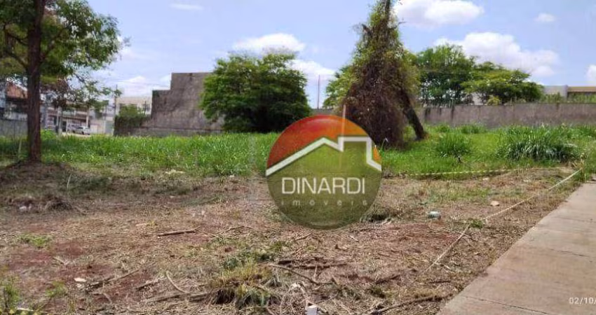 Terreno para alugar, 370 m² por R$ 2.392,83/mês - Alto da Boa Vista - Ribeirão Preto/SP