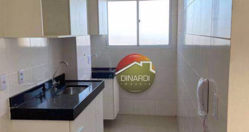 Apartamento com 2 dormitórios à venda, 46 m² por R$ 290.000,00 - Bonfim Paulista - Ribeirão Preto/SP
