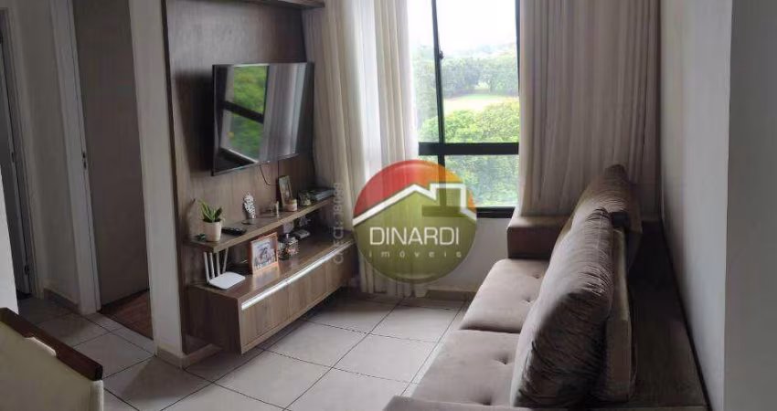 Apartamento com 2 dormitórios à venda, 48 m² por R$ 275.000,00 - Jardim Paulistano - Ribeirão Preto/SP