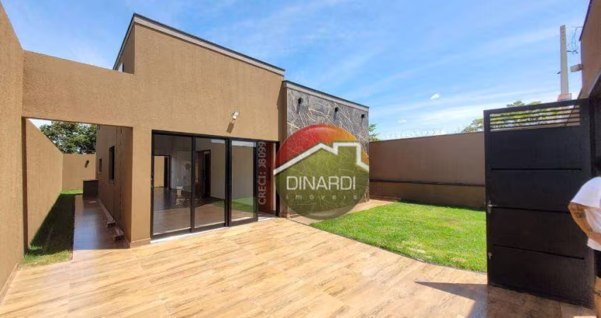 Casa com 3 dormitórios à venda, 101 m² por R$ 570.000,00 - Bonfim Paulista - Ribeirão Preto/SP