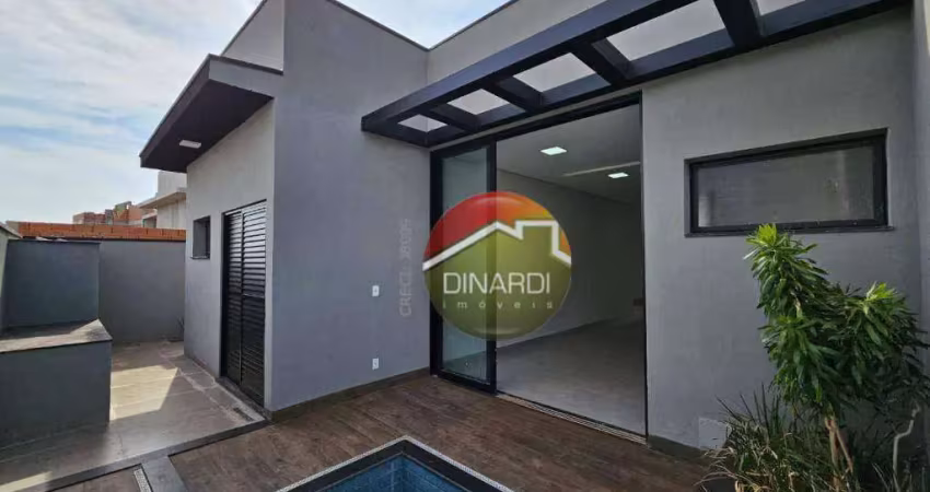 Casa com 3 dormitórios à venda, 160 m² por r$ 910.000,00 - vivendas da mata - ribeirão preto/sp