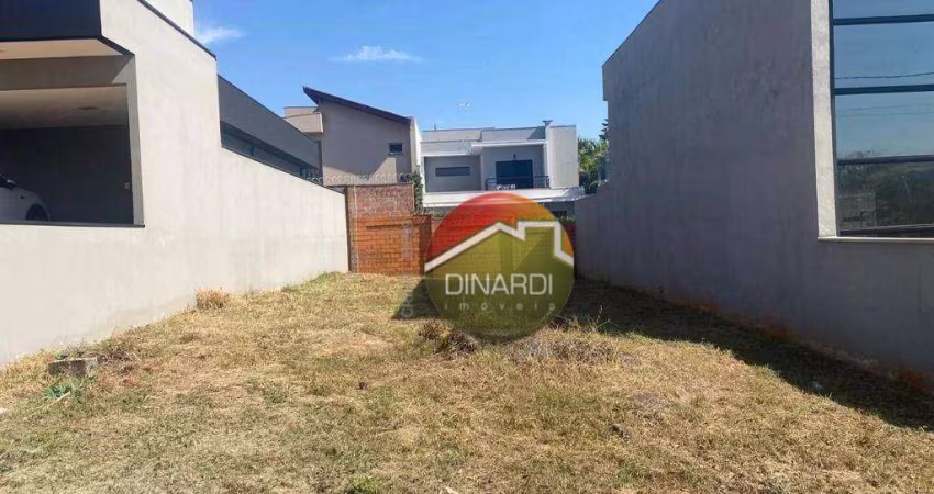 Terreno à venda, 250 m² por R$ 315.000,00 - Bonfim Paulista - Ribeirão Preto/SP