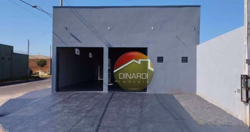 Salão para alugar, 235 m² por r$ 4.500,02/mês - cristo redentor - ribeirão preto/sp