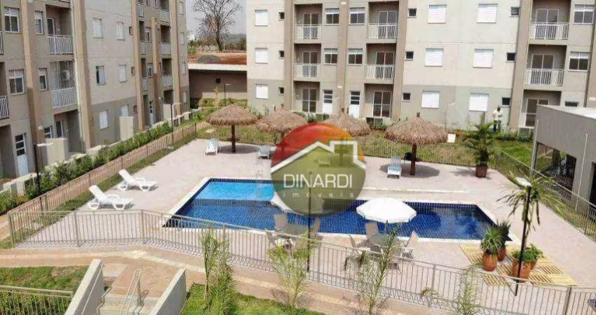 Apartamento com 2 dormitórios à venda, 48 m² por R$ 160.000 - Bonfim Paulista - Ribeirão Preto/SP