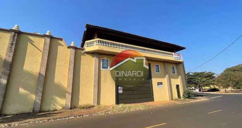 Galpão para alugar, 700 m² por r$ 14.000,01/mês - recreio anhangüera - ribeirão preto/sp