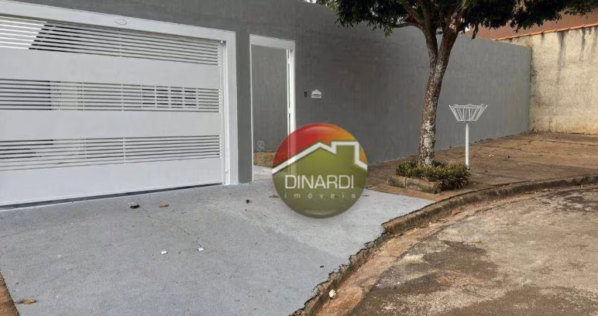 Casa com 2 dormitórios à venda, 60 m² por R$ 390.000,00 - Bonfim Paulista - Ribeirão Preto/SP