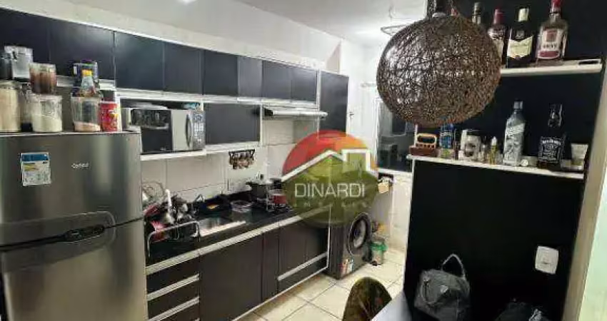 Apartamento com 2 dormitórios à venda, 44 m² por r$ 180.000,00 - ipiranga - ribeirão preto/sp