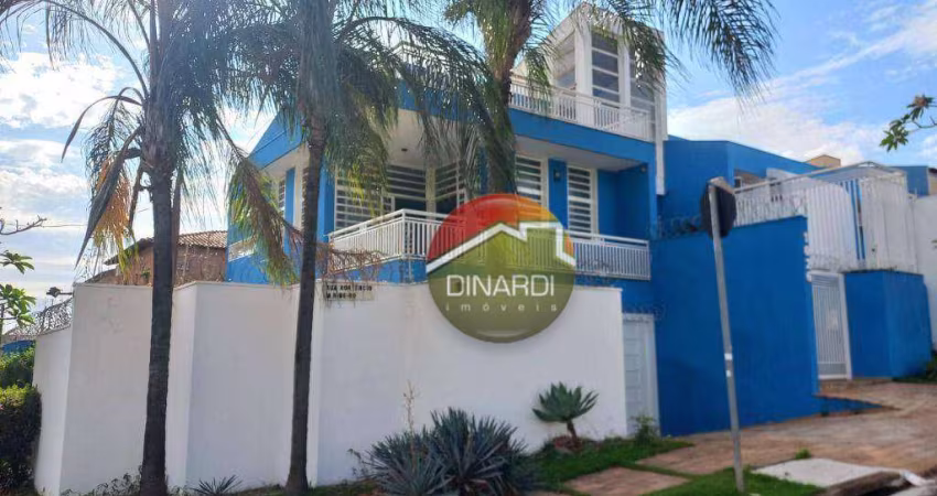 Casa com 4 dormitórios para alugar, 640 m² por R$ 8.000,01/mês - Alto da Boa Vista - Ribeirão Preto/SP