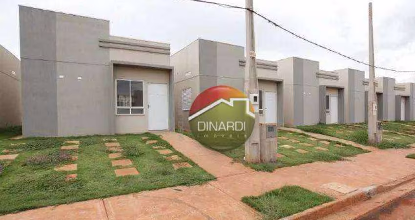 Casa com 2 dormitórios à venda, 42 m² por R$ 269.000 - Recreio Anhangüera - Ribeirão Preto/SP