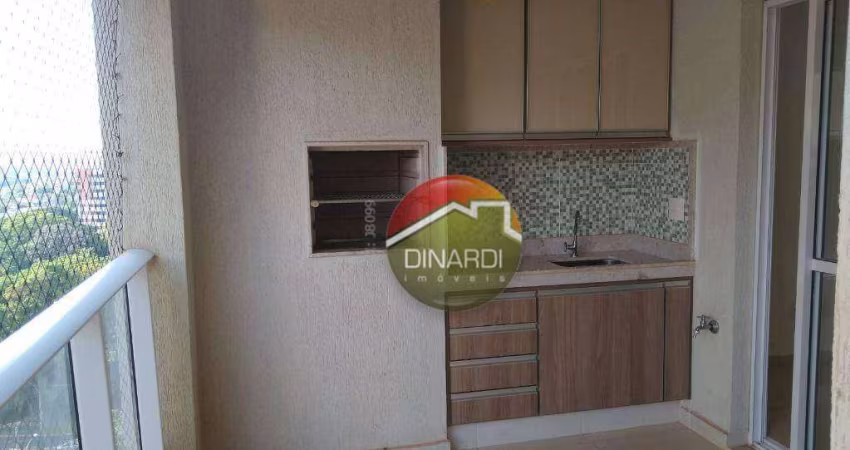 Apartamento com 3 quartos para alugar, 97 m² por R$ 4.629/mês - Jardim Botânico - Ribeirão Preto/SP