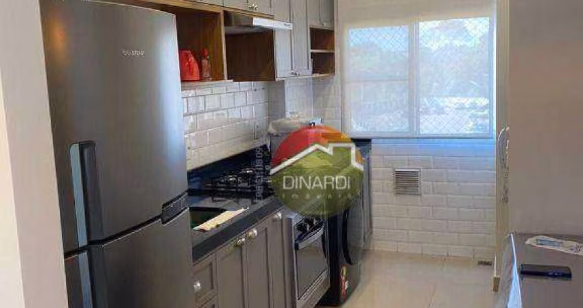 Apartamento com 2 dormitórios à venda, 48 m² por R$ 260.000,00 - Lagoinha - Ribeirão Preto/SP