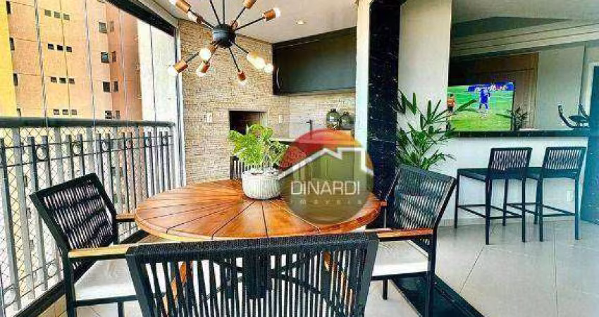 Apartamento com 3 dormitórios para alugar, 180 m² por R$ 9.380,00/mês - Jardim São Luiz - Ribeirão Preto/SP