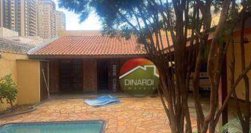 Casa com 3 dormitórios para alugar, 219 m² por R$ 4.777,39/mês - Jardim Irajá - Ribeirão Preto/SP