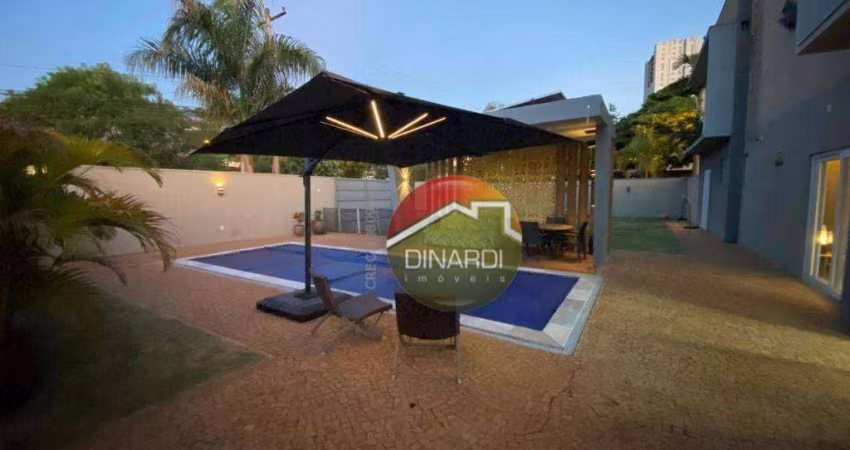 Casa com 3 dormitórios para alugar, 356 m² por R$ 13.800,01/mês - Nova Aliança - Ribeirão Preto/SP