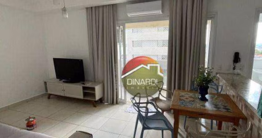 Apartamento com 1 dormitório (suite), 54 m² - venda por R$ 371.000 ou aluguel por R$ 2.804/mês - Jardim São Luiz - Ribeirão Preto/SP